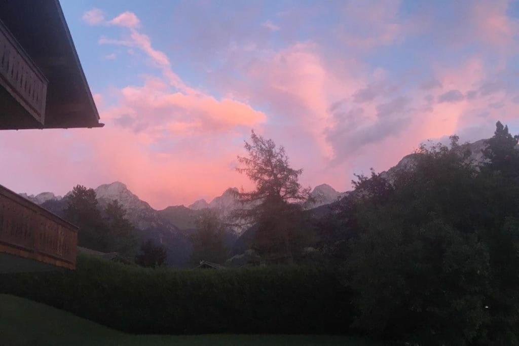 Cozy Apartment In The Heart Of The Alps Chateau-d'Oex Luaran gambar