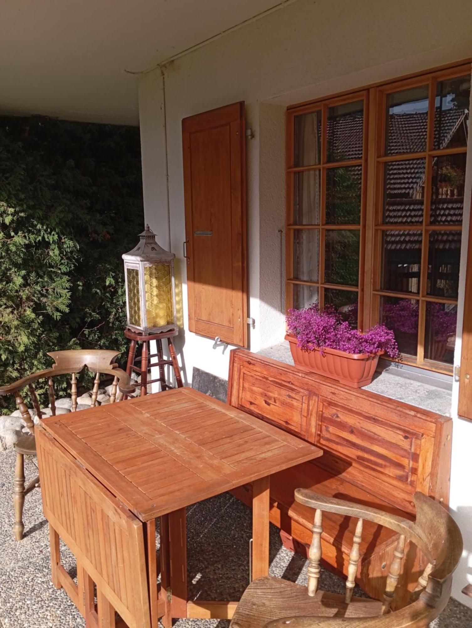 Cozy Apartment In The Heart Of The Alps Chateau-d'Oex Luaran gambar